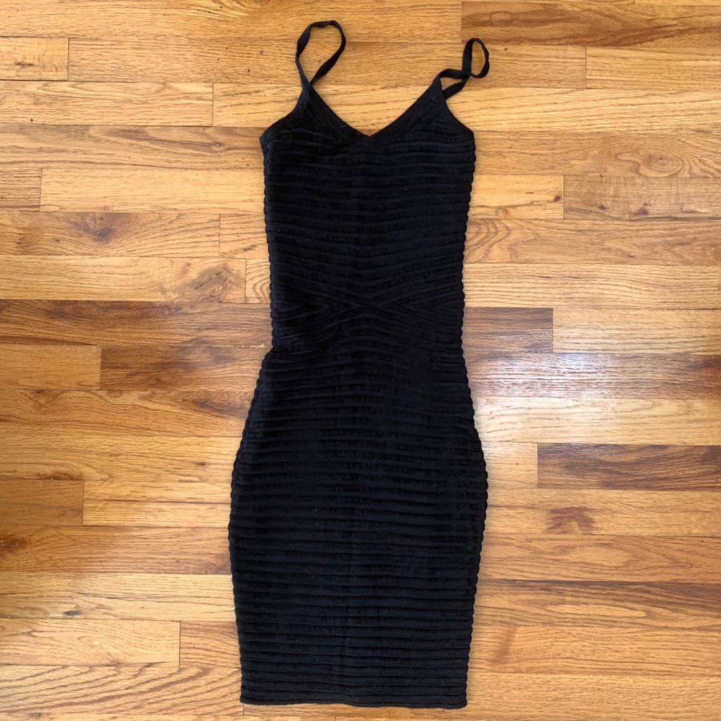 Alexander Wang Bodycon Ribbed Dress